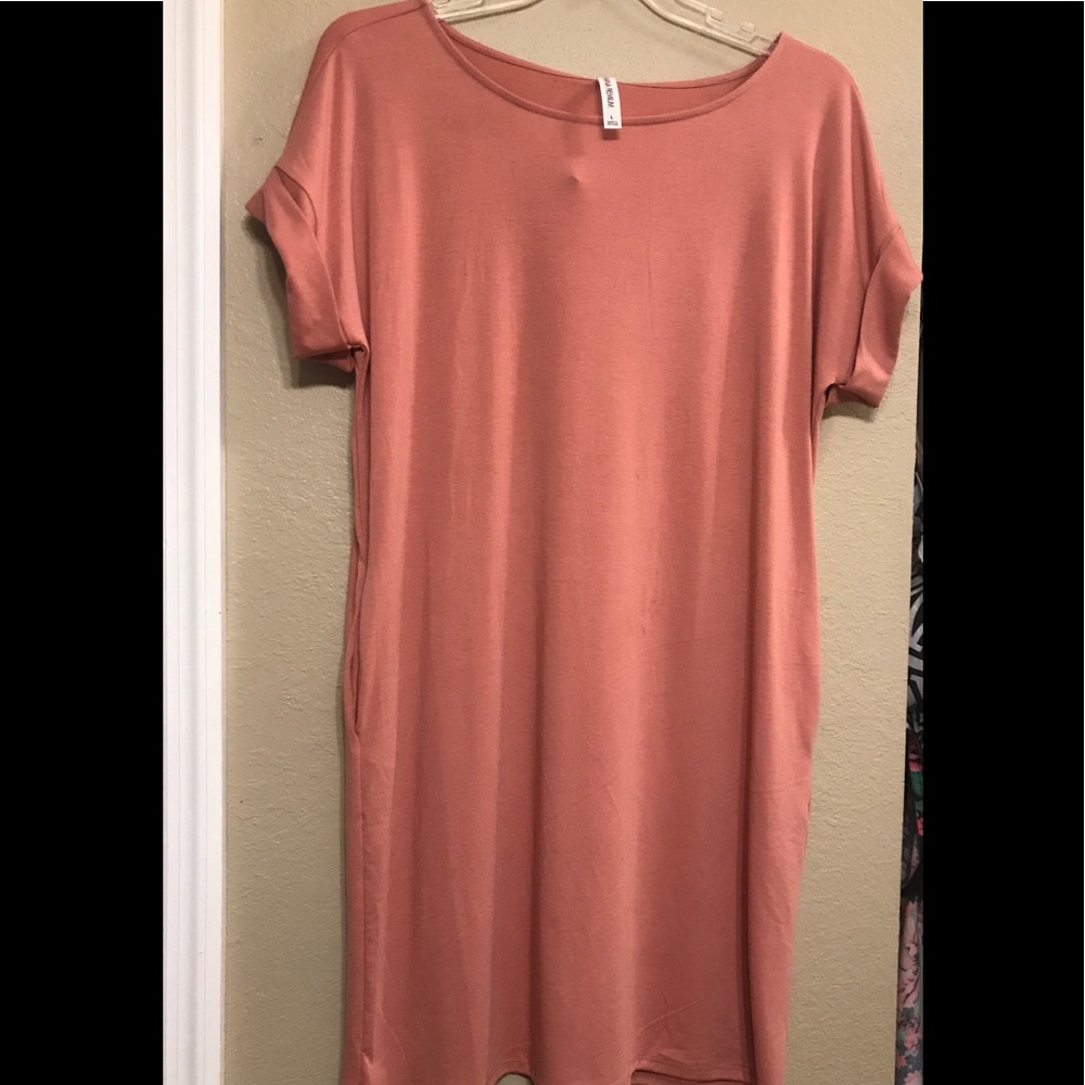 Blush dress